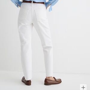 J Crew Slim Boyfriend White Jeans 32 - 14